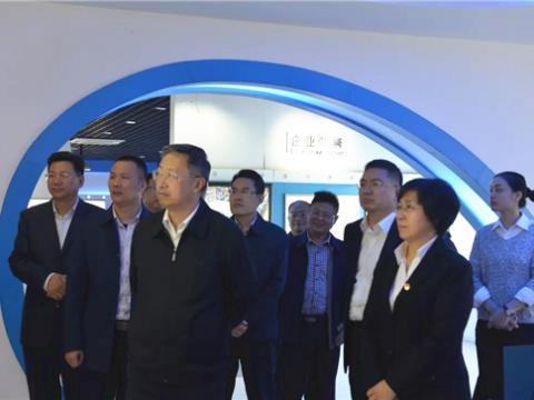 省总工会马永青副主席一行来0638太阳集团官网集团调研职工文化及阵地建设事情