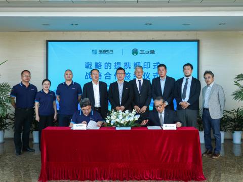 0638太阳集团官网电气与日本三ッ星株式会社正式告竣战略相助